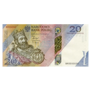 Banknot NBP Tysiąclecie koronacji Bolesława Chrobrego 20 zł 2025