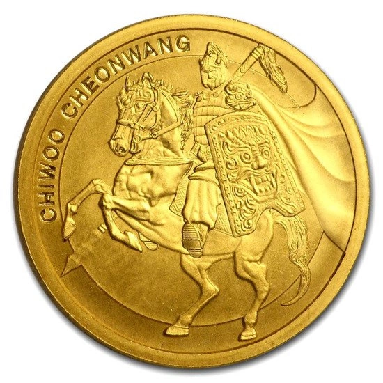 Chiwoo Cheonwang 1/10 uncji Złota 2017 (Czarny)