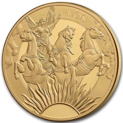 St Helena: Goddesses - Eos and the Horses 1 uncja Złota 2023