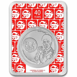 Czad: Człowiek z blizną - 40. rocznica filmu kolorowany 1 uncja Srebra 2023 Slab