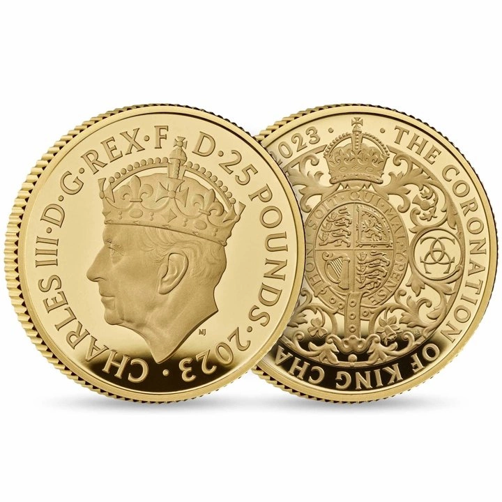 The Coronation of His Majesty King Charles III 1/4 uncji Złota 2023 Proof