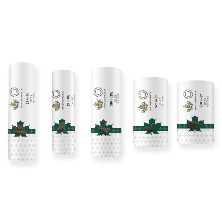 Zestaw Canada: Collector's Edition - King Charles III 5 x Wrap Roll 2023