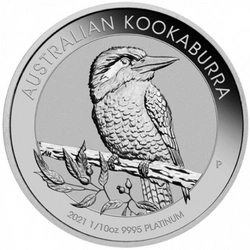 Kookaburra 1/10 uncji Platyny 2021