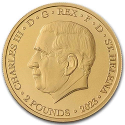 St Helena: Goddesses - Eos and the Horses 1/4 uncji Złota 2023