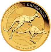 Australijski Kangur 1 uncja Złota 2018