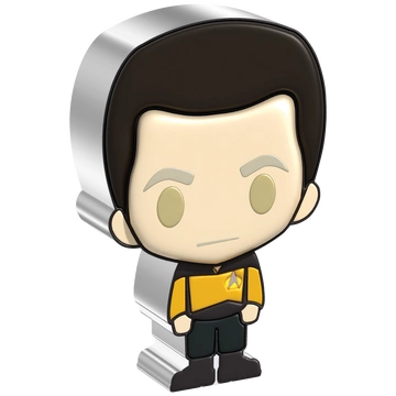 Niue: Star Trek - Data Chibi Coin kolorowany 1 uncja Srebra 2022 Proof