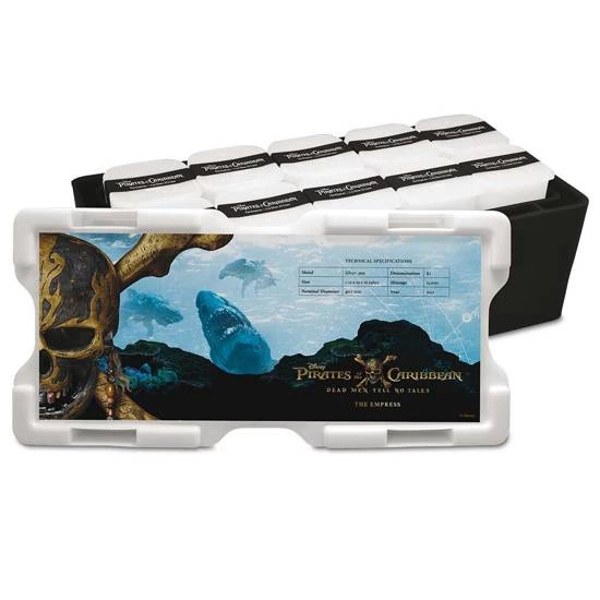 Niue: Disney Piraci z Karaibów - The Empress Kapitan Sao Feng 1 uncja Srebra 2021