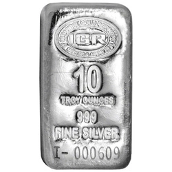 Sztabka IGR 10 uncji Srebra