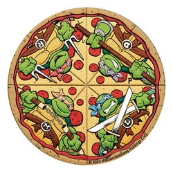 Tuvalu: Teenage Mutant Ninja Turtles - Pizza kolorowany 2 uncje Srebra 2025 Proof