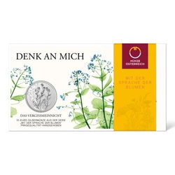 The forget-me-not 10 Euro Srebro 2023