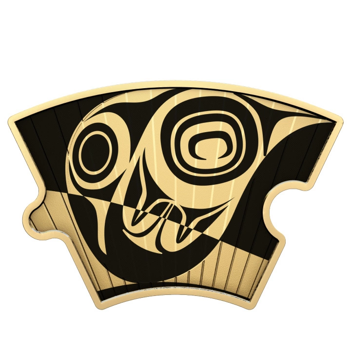 Zestaw Canada: The Celestial Circle kolorowany, pozłacany 8 srebrnych monet puzzli 2023 Proof