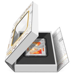Niue: Harry Potter - Magical Creatures 'Fawkes' kolorowany 1 uncja Srebra 2023 Proof