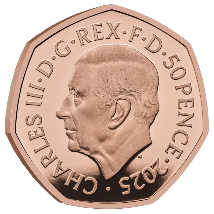 Harry Potter: The Patronus 50p Złoto 2025 Proof