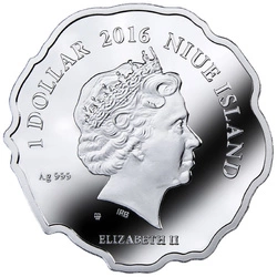 Niue: Born to Be Happy kolorowany $1 Srebro 2016