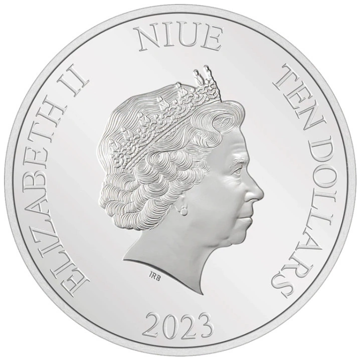 Niue: Disney Mickey & Friends - Donald Duck and Mickey Mouse kolorowany 3 uncje Srebra 2023 Proof