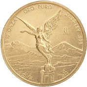 Mexican Libertad 1/10 uncji Złota 2022