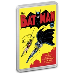 Niue: DC Comix - Batman kolorowany 2 uncje Srebra 2023 Proof