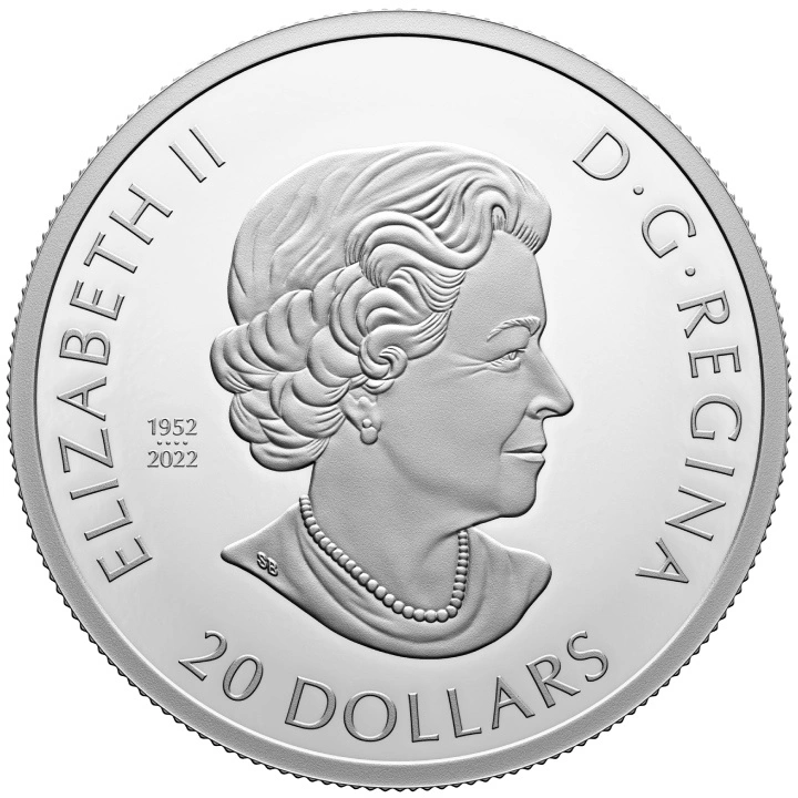 Canada: The Magic of the Season kolorowany $20 Srebro 2023 Proof