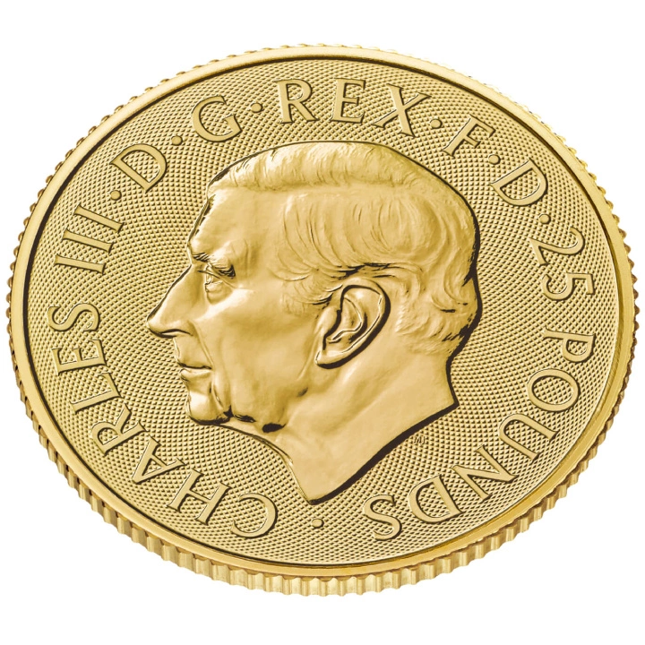 Britannia 1/4 uncji Złota 2024