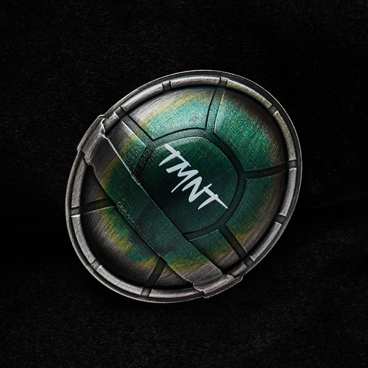 Tuvalu: Teenage Mutant Ninja Turtles - Domed Shell kolorowany 1.5 uncji Srebra 2024 Antiqued Coin