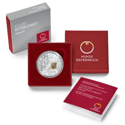 Knights’ Tales: Rycerskość 10 Euro 2019 Proof