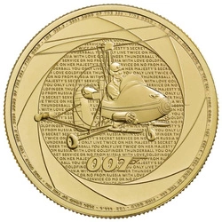 Six Decades of 007: Bond Films of the 60s 1 uncja Złota 2024