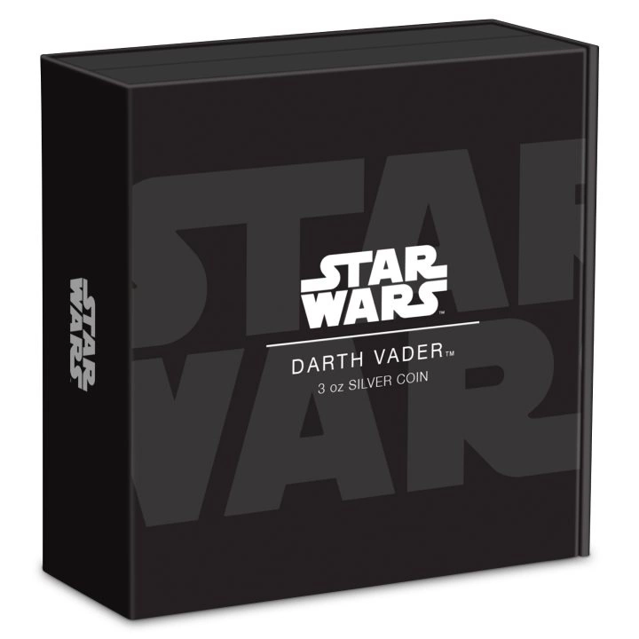 Niue: Star Wars - Darth Vader kolorowany 3 uncje Srebra 2023 Proof