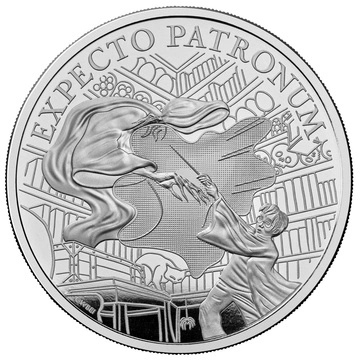 Harry Potter: The Patronus 1 uncja Srebra 2025 Proof