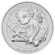 Koala 1000 gramów Srebra 2018