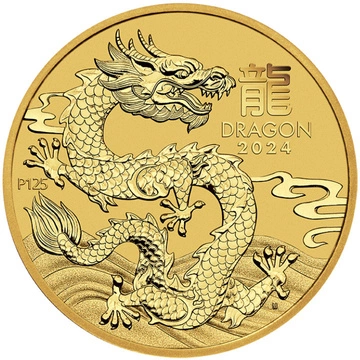 Perth Mint: Lunar III - Rok Smoka 10 uncji Złota 2024