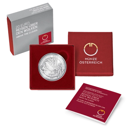 Dosięgnąć Nieba: Nad chmurami 20 Euro 2020 Proof