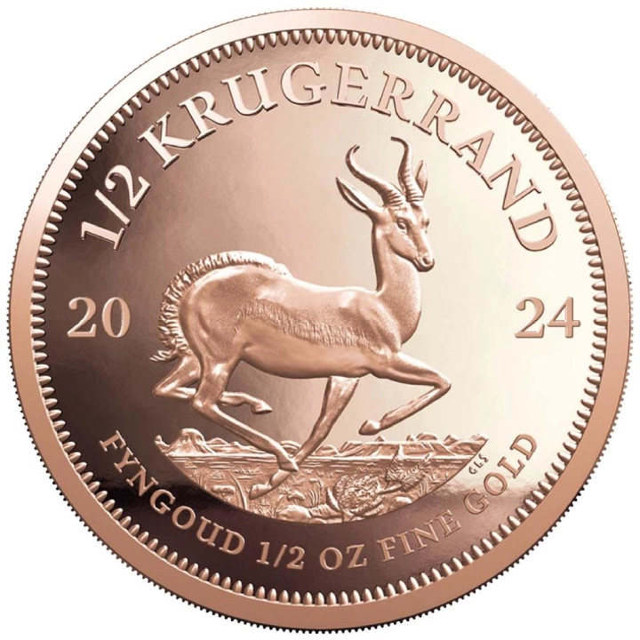 Zestaw 7 złotych monet Krugerrand 2024 Proof