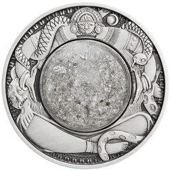Tuvalu: Tears Of The Moon 2 uncje srebra 2021 Antique