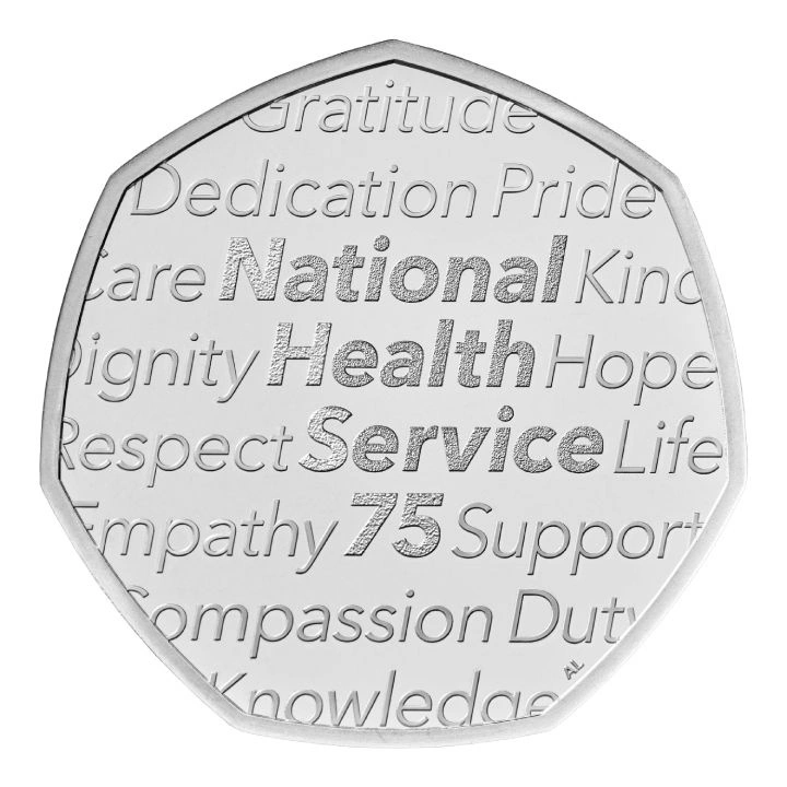 Zestaw 5 monet Wielka Brytania Miedzionikiel 2023 Commemorative Coin