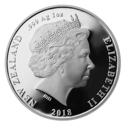 Moa 1 uncja Srebra 2018 Proof