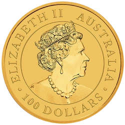 Australijski Emu 1 uncja Złota 2020 MS 70 NGC First Day of Issue