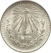 MEKSYK 1 PESO RÓŻNE ROCZNIKI