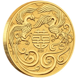 Chinese Myths and Legends: Double Phoenix 1 uncja Złota 2026