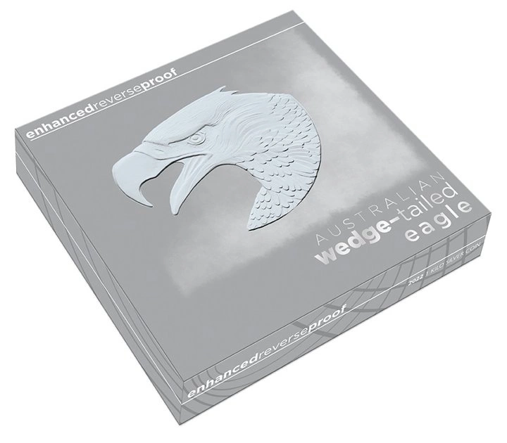 Orzeł Australijski 1000 gramów Srebra 2022 Enhanced Reverse Proof