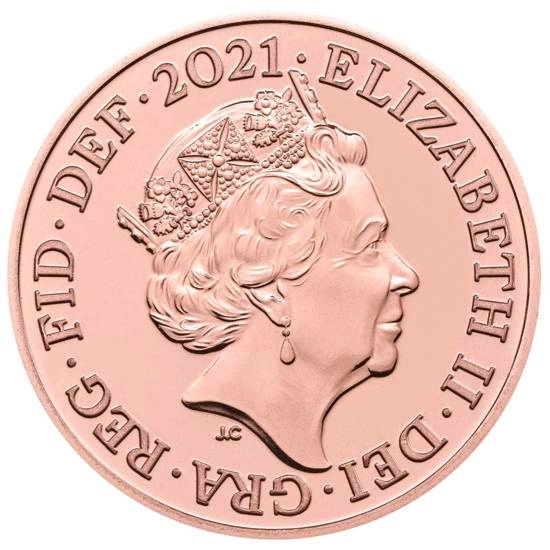 Zestaw 13 monet Miedzionikiel Wielka Brytania 2021