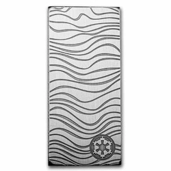 Niue: Star Wars - Mandalorian Beskar sztabko-moneta 10 uncji Srebra 2023 Antiqued