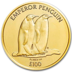 British Antarctic Territory - Penguin 1 uncja Złota 2023