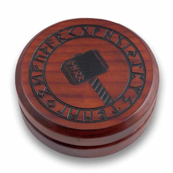 Niue: Vikings - Thor 2 uncje Srebra 2016 Proof Antiqued Coin