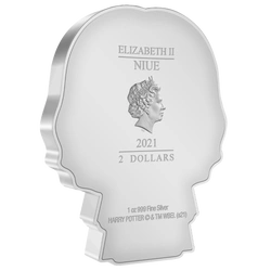 Niue: Harry Potter - Snape Chibi Coin kolorowany 1 uncja Srebra 2021 Proof