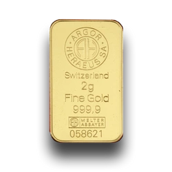 2 gramy Sztabka Złota Niesortowana