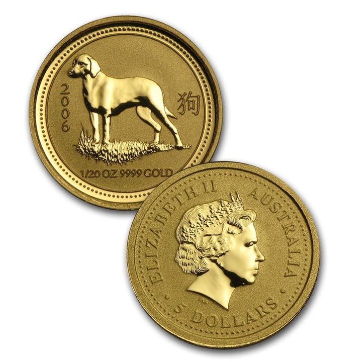 Perth Mint: Zestaw 12 Złotych Monet Lunar 1996-2007