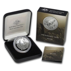 Australijski Kangur 1 uncja Srebra 2010 PROOF