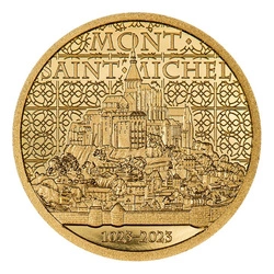 Cook Islands: Mont-Saint-Michel 0,5 grama Złota 2023 Proof