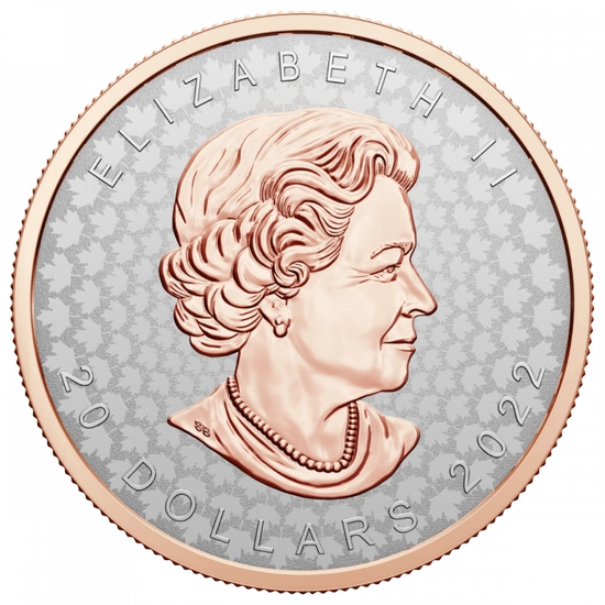 Maple Leaf Super Incuse 1 uncja Srebra 2022 Proof