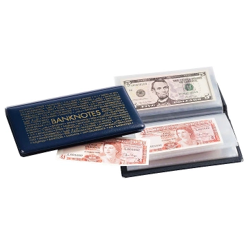 Leuchtturm - Album kieszonkowy Route na banknoty 182 x 92 mm